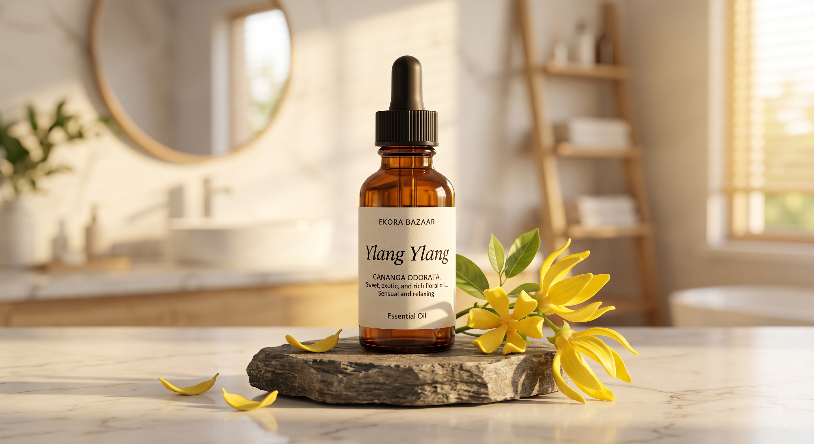 YLANG YLANG ESSENTIAL OIL ORIGIN: MADAGASCAR CERTIFIED ORGANIC ESSENTIAL OILS